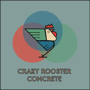 Crazy Rooster Concrete logo