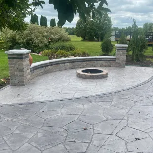 Creative Concrete and Landscape logo