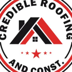 Credible roofing and construction logo