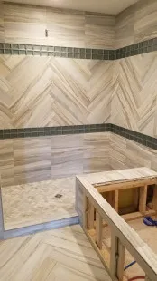 Custom ceramic marble&stone logo