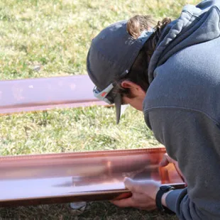 Custom Cut Gutters logo