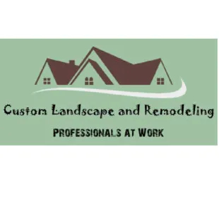 Custom Landscape and Remodeling logo