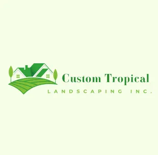 Custom Tropical Landscaping, Inc. logo