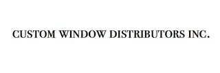 Custom Window Distributors Inc logo