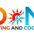 D & M Heating and Cooling logo