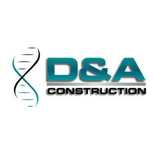 D&A Construction Company logo