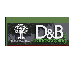 D&B Landscaping logo