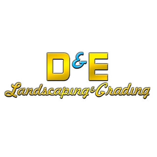 D&E Landscaping & Grading logo