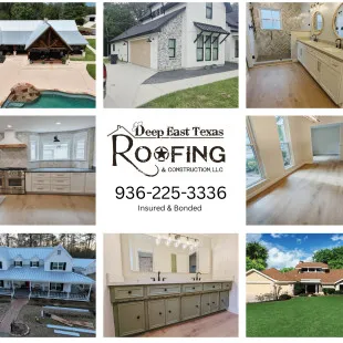 Deep East Texas Roofing & Construction logo