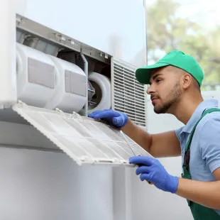 Delux Heating & Cooling Hollywood logo
