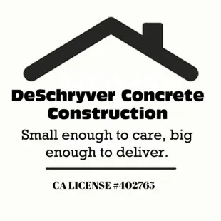 DeSchryver Concrete Construction logo