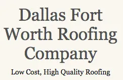 DFW Best Roofing logo