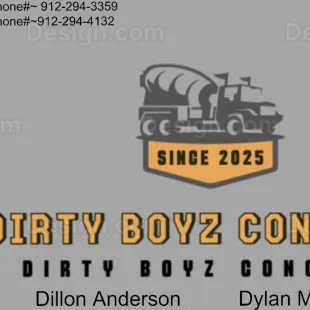 Dirty Boyz Concrete logo