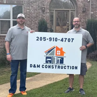 D&M Construction logo