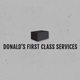 Donald's First Class Services logo