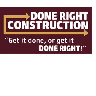 Done Right Construction & Maintenance logo