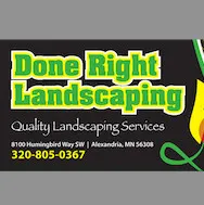 Done Right Landscaping Inc. logo