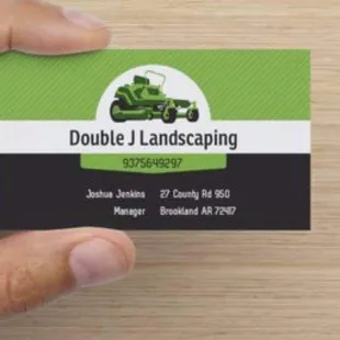 Double J landscaping logo