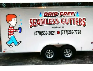 Drip Free Seamless Gutters logo