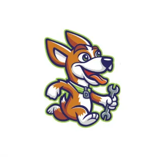 Duke's Garage Doors logo