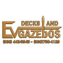 E V Decks And Gazebos logo