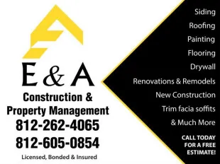 E&A Construction and Property Management logo