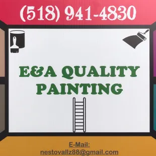 E&A Quality Painting logo