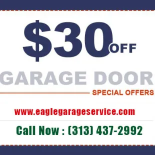 Eagle Garage service logo