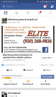 Elite Renovations & Installs logo