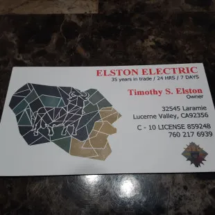 Elston Electric logo