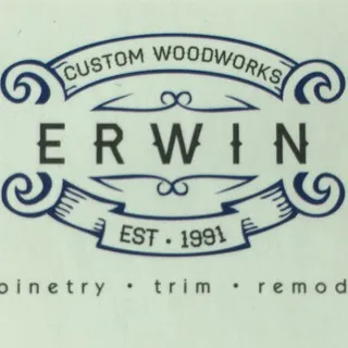 Erwin custom wood works logo