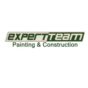 Expert team painting and construction logo