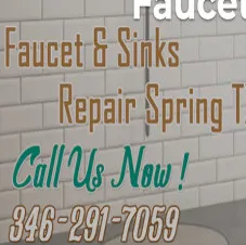 Faucet &Sinks Repair Spring TX logo