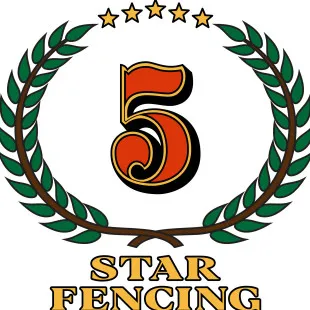 Five Star Fencing logo