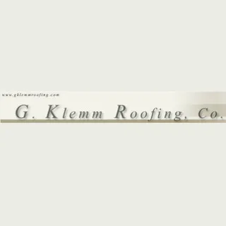 G. Klemm Roofing, Co. logo