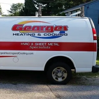 Georges Heating & Cooling logo