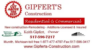 Gipfert's Construction logo