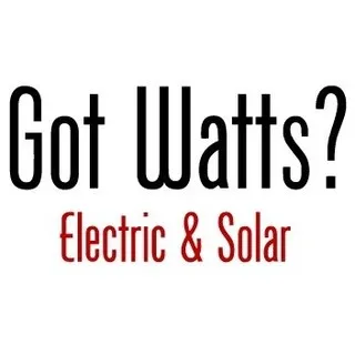 Got Watts? Electric logo