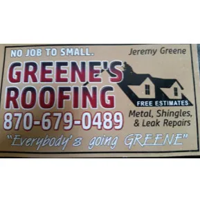 Greene's Roofing logo