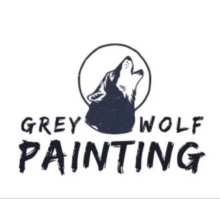 Grey Wolf Painting logo