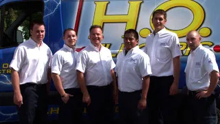 H O Electric logo