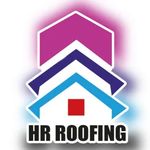 H R Roofing logo