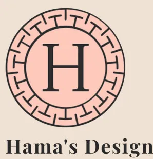 Hama's Design logo