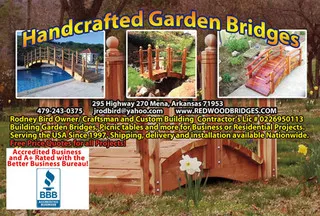 Handcrafted Garden Bridges logo