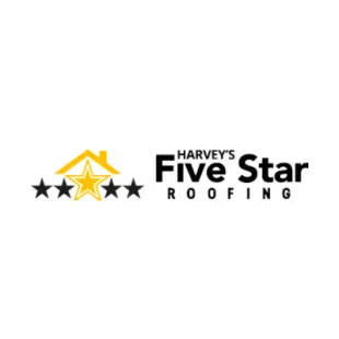 Harvey's Five Star Roofing logo