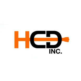HCD Inc. Concrete logo
