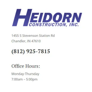 Heidorn Construction logo
