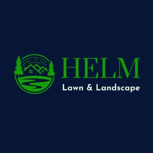 Helm Lawn and Landscape logo