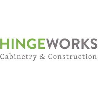 HINGEWORKS Cabinetry & Construction logo
