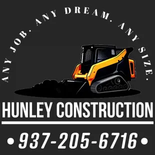 Hunley construction logo